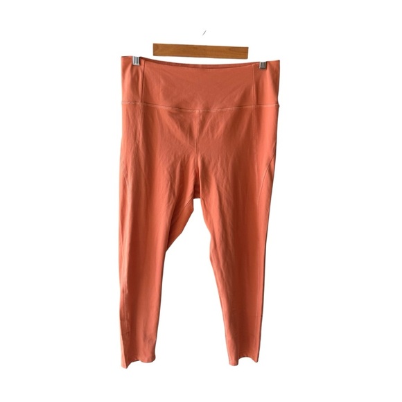 Girlfriend Collective - Azalea Compressive Orange High-Waisted Leggings Sz XL - Picture 3 of 8